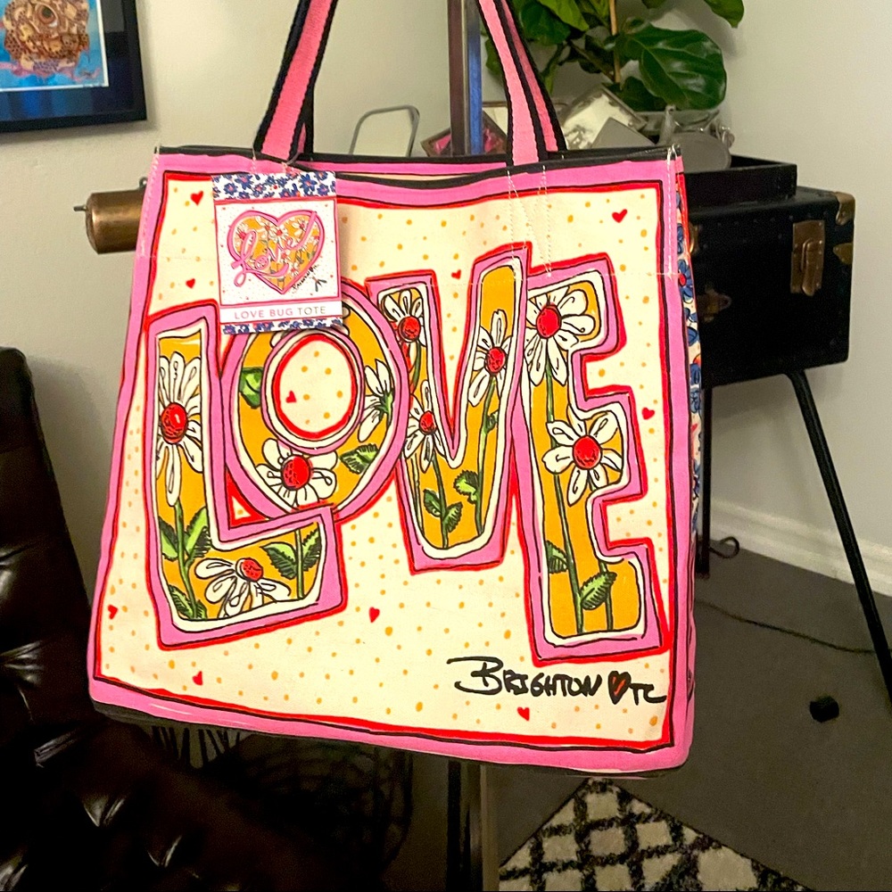 BNWT-Brighton love bug tote
